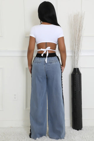 Side Stripe Original Straight Jeans