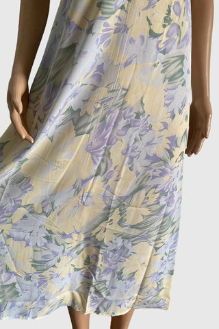 Tie-Strap Midi Swing Dress