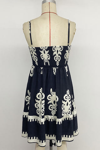 Floral Print Casual Dress