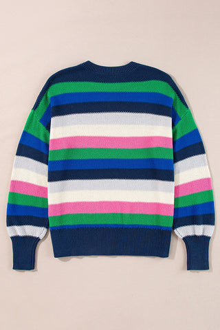 Striped Crewneck Sweater