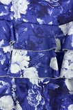 Elegant Floral Skirt Set