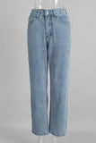 Classic Straight-Leg Denim Jeans