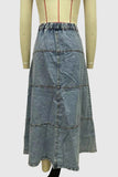 Bohemian A-Line Midi Skirt