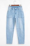 Relaxed Straight-Leg Jeans