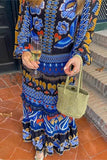 Bohemian Printed Casual Dress