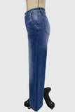 Classic Wide-Leg Straight Jeans