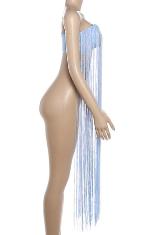Fringe-Detail Tank Top