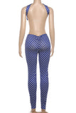 Polka Dot Halter Pants Set