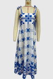 Floral-Patterned Maxi Dress