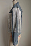 Fringe Denim Jacket