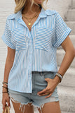Striped Short Sleeve Shirt