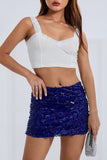 Textured Mini Skirt