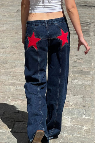 Star-Accent Casual Pants