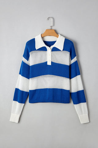 Stripe Colorblock Sweater