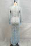 Elegant Lace Skirt Set