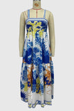 Floral Tiered Casual Dress
