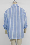 Striped Button-Down Shirt