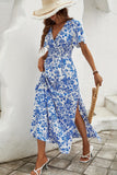 Floral Print Maxi Dress