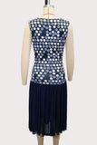 Polka Dot Casual Midi Dress