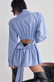 Pleated Button-Front Blouse