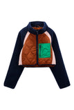 Quilted Colorblock Jacket
