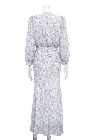 Elegant Floral Skirt Set