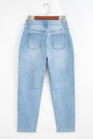 Relaxed Straight-Leg Jeans