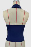 Draped Halter Tank Top