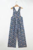 Floral Printed Wide-Leg Jumpsuit