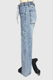 High-Waisted Wide Leg Jeans