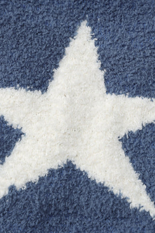 Star-Embellished Cropped Sweater