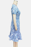 Elegant Floral Casual Dress