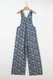 Floral Printed Wide-Leg Jumpsuit