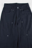 Wide-Leg Casual Pants