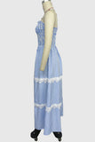 Striped Sleeveless Casual Dress