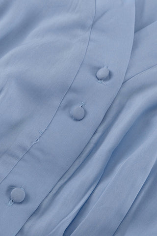 Button-Down Casual Maxi Dress