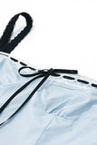 Lace-Trimmed Bustier Tank Top