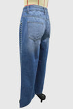 Embellished Straight-Leg Jeans