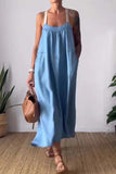 Relaxed Fit Sleeveless Dress