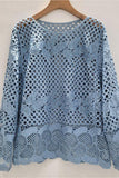 Lace Design Crochet Blouse