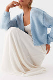 Cozy Open-Front Knit Cardigan