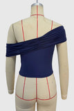 Draped Halter Tank Top