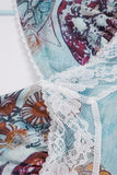 Lace-Trim Floral Camisole