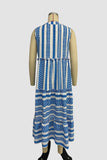 Sleeveless Geometric Print Casual Dress