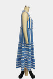 Sleeveless Geometric Casual Dress