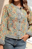 Floral Button-Up Jacket