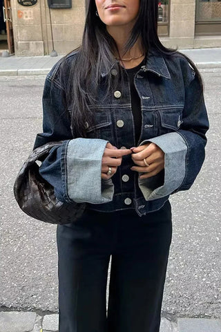 Stylish Button-Front Jacket Set