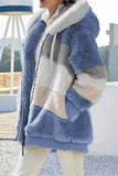 Cozy Hooded Faux Fur Jacket