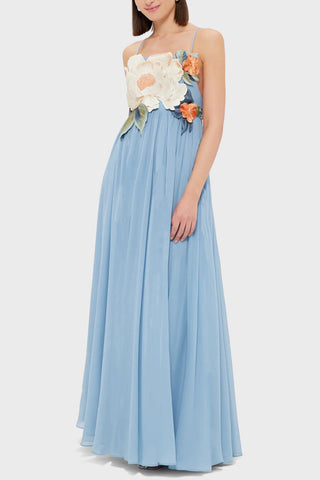 Floral Detail Midi Dress