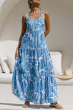Floral Tiered Maxi Dress